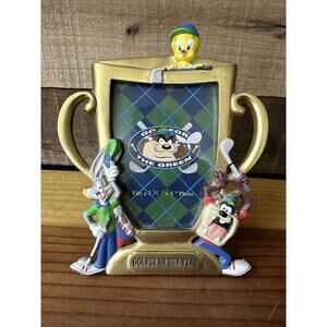 Looney Tunes Golfing Photo Frame Golfer of the Year Taz Tweety Bugs Bunny 1997